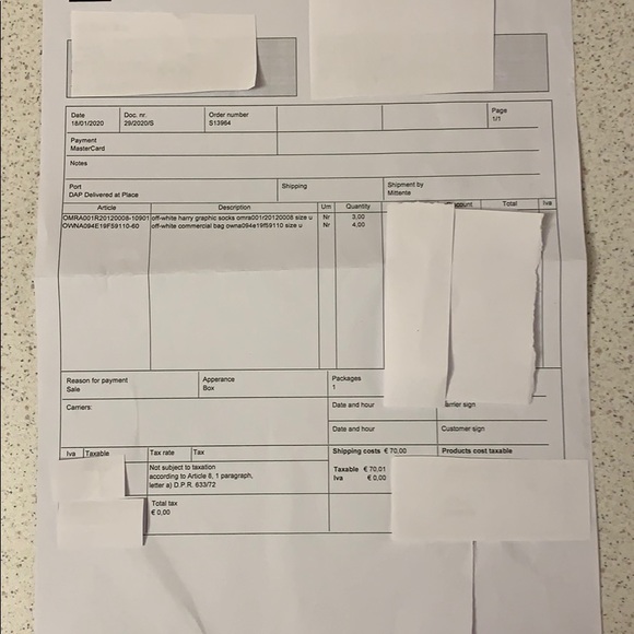 NWT Off-White Commercial Tote - Picture 8 of 8